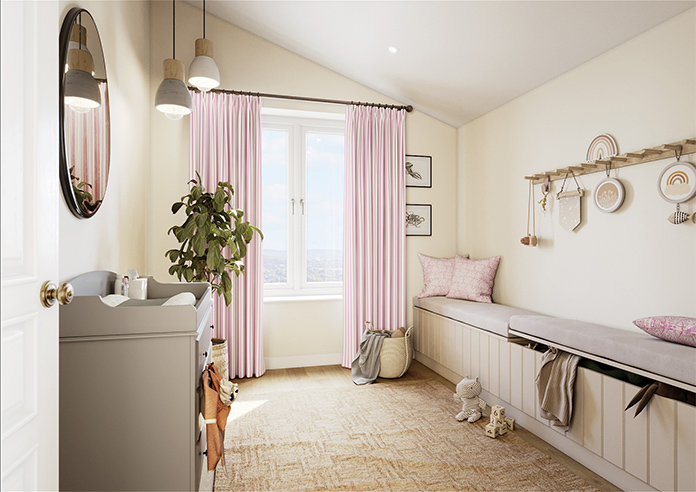 The British Stripe Co. Mary, Notting Hill No.2 - Made to Measure Curtains - Image 7